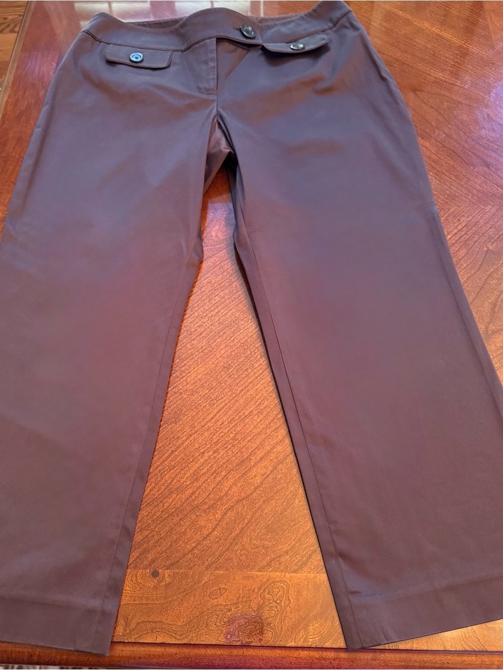 Ann Taylor Lindsay Capris - Brown Size 8